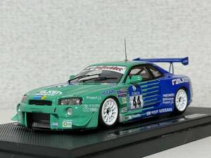  EBBRO 1/43 Nissan Falken Skyline GT-Rnyurubruk link 24h