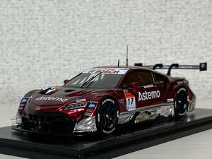 スパーク 1/43 アステモ NSX-GT REAL RACING 2022 スーパーGT GT500