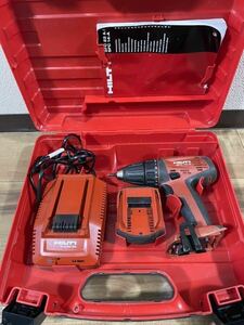 HILTI 充電式コンパクトドライバ バッテリー 充電器 14.4V ヒルティ ケース付き ジャンク