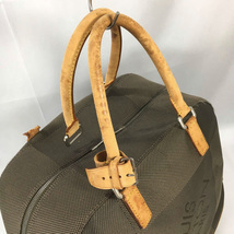 ルイヴィトン アヴァンテュリエ M93060 ダミエジェアン テール カーキ系 ボストンバッグ LOUIS VUITTON 難あり_画像5