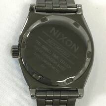 ニクソン NA3991698 スモールタイムテラー ブラック 文字盤 クオーツ レディース 腕時計 電池交換済 稼働品 NIXON SMALL TIME TELLER_画像5