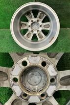 函館発☆最落なし!【トヨタ純正☆17インチ】TOYOTA☆ランドクルーザープラド 17×7.5 PCD139.7 6穴 OFF25_画像3