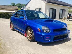 スバル GDAインプレッサNB-R WRX 5速AWD一時抹消書類有り 平成14年式　MT