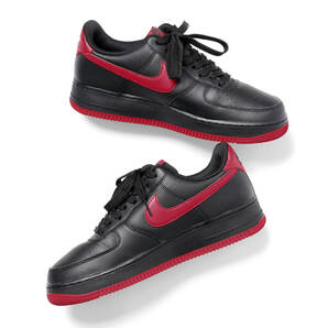 NIKE AIR FORCE 1 07 LOW “Bred/Black/Red” ナイキ スニーカー エアフォース エアジョーダン JORDAN,OFF WHITE,SUPREME,STUSSYの画像3