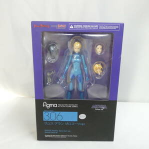 【中古】 figma 306 METROID Other M メトロイト アサーエム サムス・アラン ゼロスーツver. 【フィギュア】J1 S27の画像1