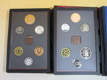 【中古】大蔵省 造幣局 Mint Bureau Japan プルーフ 貨幣セット 1987年～1994年頃　計13点セット　J1 H2312_画像6