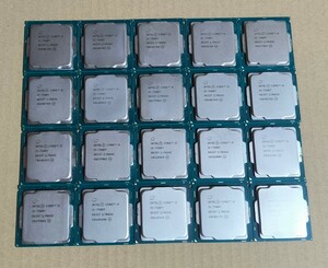 動作品　第7世代CPU 20個 Intel Core i5 7500T 2.70GHz 送料無料　