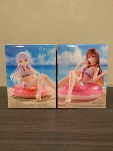 Aqua Float Girls シュタインズ・ゲート牧瀬 紅莉栖 Angel Beats! 立華 かなで 2点セット(未開封)