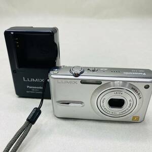 動作確認済！デジタルカメラ Panasonic LUMIX DMC-FX9 シルバー