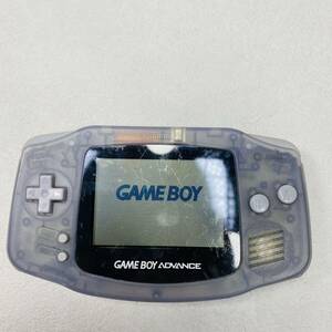 動作確認済！ゲームボーイアドバンス　GAB 本体　AGB-001 クリアNintendo 