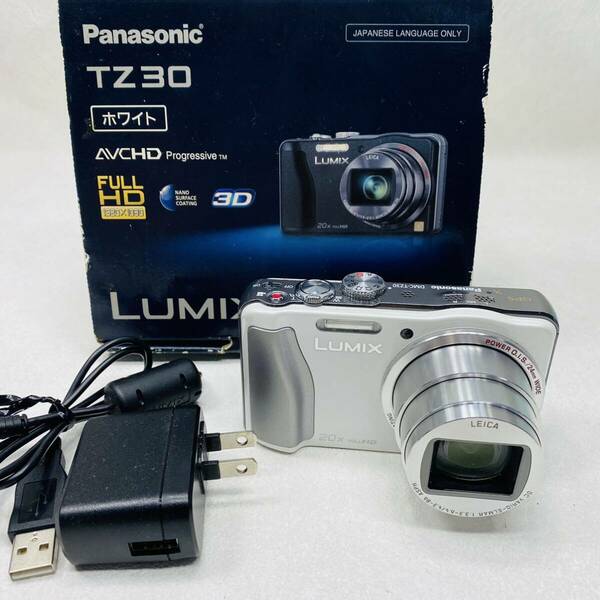 動作確認済！デジタルカメラ Panasonic LUMIX DMC-TZ30