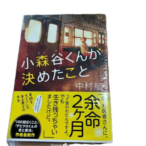 ↓小森谷くんが決めたこと 中村航/著