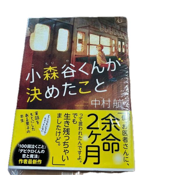 ↓小森谷くんが決めたこと 中村航／著