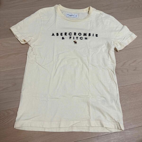 Abercrombie & Fitch★アバクロ★ Tシャツ★Ｓ★黄色★ 半袖Tシャツ