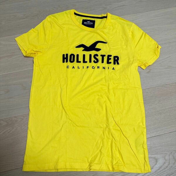 HOLLISTER★ホリスター★Tシャツ★S★黄色★ 半袖Tシャツ