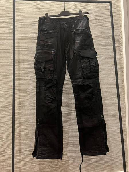 00s archive jack rose cargo pants coated japanese label ifsixwasnine goa tornado mart ppfm gimmick l.g.b. kmrii 14th addiction