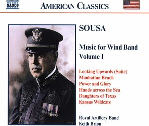Music for Wind Band 1 John Philip Sousa (作曲), Keith Brion (指揮)　輸入盤CD