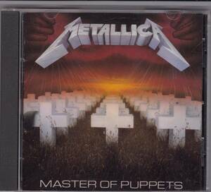 Master of Puppets メタリカ　輸入盤CD