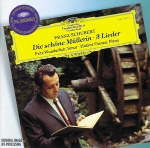 Schubert: Die Sch ne M llerin, 3 Lieder / Fritz Wunderlich SCHUBERT, F. 　輸入盤CD