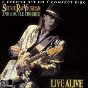 Live Alive Stevie Ray Vaughan スティーヴィー・レイ・ヴォーン&ダブル・トラブル　輸入盤CD