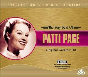 The Very Best Of PATTI PAGE Orifinal Greatest Hit [CD] SICD-08009 パティ・ページ　輸入盤CD