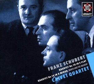 Schubert: Quartets Nos.10 & 14 Calvet Quartet　輸入盤CD