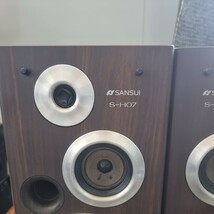 『中古品』SANSUI サンスイ スピーカーペア S-H07_画像2