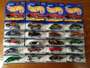 Hot Wheels　ホットウィール　バンダイ　ミニカー　20個　セット　まとめて