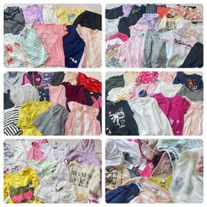 子供服福袋①★大量＊120-130㎝＊女の子＊69点＊アイテム色々＊格安＊まとめ買いで送料割引有＊any FAM*ZARA*snidel他＊フリマにも★