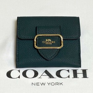 新品未使用　 コーチ COACH 財布 スモール モーガン エバーグレード CF473