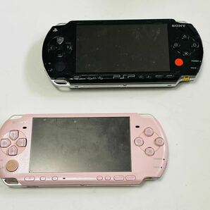 【PSP本体 】PSP 3000＆1000 まとめて本体 2台セット部品取りの画像1