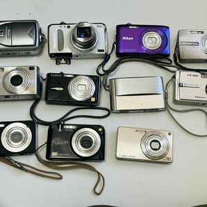 デジカメ Panasonic&CASIO＆Nikon＆SONYなど 11台セット の画像1