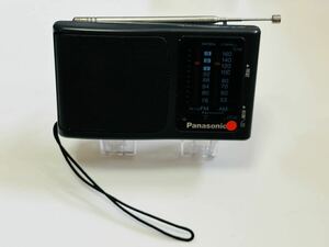 ★☆Panasonic ワイドFM受信OK FM/AMコンパクトラジオ RF-U36 日本製 ☆★