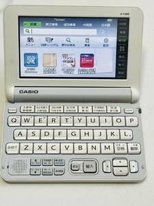 CASIO（カシオ）電子辞書 EX-word XD-Y300 乾電池使用　稼動品