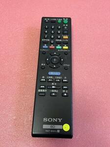 SONY ソニー　BDリモコン　RMT-B107j 稼働品