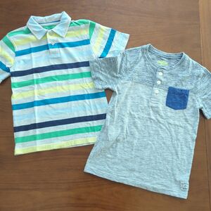 オシュコシュ　Tシャツ&シャツ 5T(120)　2枚セット