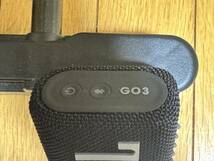 JBL GO3 ブラック Bluetoothスピーカー USB C充電/IP67防塵防水 _画像6