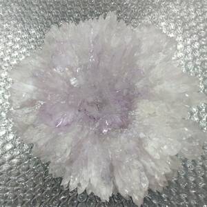 #684 紫 水晶 水晶柱 原石 約1.3ｋg 天然石 パワーストーン クォーツ 置物 鉱物 クラスター 標本 結晶
