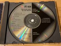 レア 83年国内初期3500円ソニー盤(CP35-3017 34B2 CDP 7 46001 2) ピンク・フロイド(PINK FLOYD)73年「狂気(THE DARK SIDE OF THE MOON)」_画像5