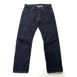 DENIME by WAREHOUSE ドゥニーム ウエアハウス Lot 224 66MODEL 66モデル ノンウォッシュ テーパード デニムパンツ size:W33L32 日本製