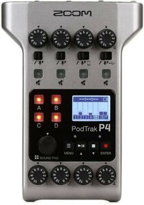 [ anonymity delivery ][ new goods unused ]ZOOM PodTrak P4 multi truck Pod cast recorder 