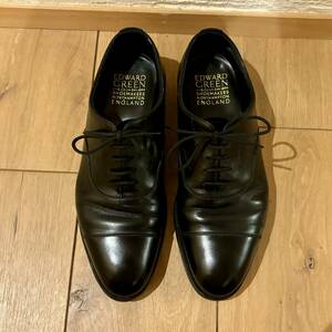 [EDWARD GREEN| Edward Green ]26cm rank 71/2 8 E with last 202 strut chip Chelsea Chelsea men's black black 