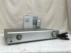 Y1556　ジャンク品　オーディオ機器　プリメインアンプ　ONKYO　オンキョー　A-1VL