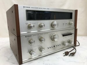 Y1714 present condition goods audio equipment pre-main amplifier TRIO Trio KT-7000 tuner KA-6000