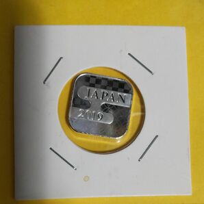２０１９年 Japan coin setより 取り出し 純銀製 年銘板 ミントセット