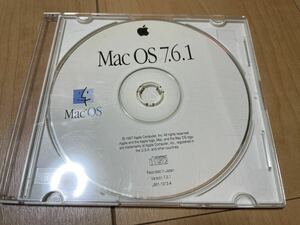 【正規品】Mac OS 7.6.1インストールディスクCD