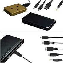 5 in 1 USB 充電ケーブル 1.2m ブラック ニンテンドー New 3DS(XL/LL), 3DS(XL/LL), 2D_画像3