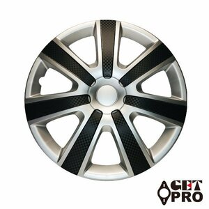  wheel cover 15 -inch 4 pieces set all-purpose goods ( silver & black ) wheel cap tire aluminium wheel GET-PRO immediate payment 
