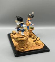 ドラゴンボール 孫悟空VSベジータ HG 改修　リペイント品　其乃二百二十八 『一騎討ち』より_画像2