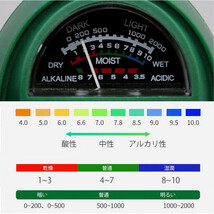 土壌酸度計 測定器 家庭菜園 PH調整 シンワ 畑　土づくり 野菜づくり 園芸_画像3